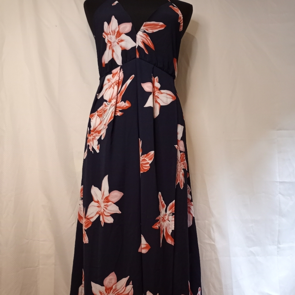 Simplee Apparel Pink Spaghetti Strap Maxi Sundress